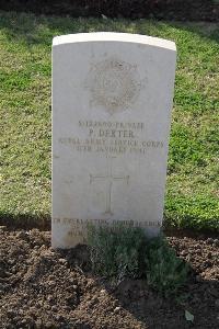 Ismailia War Memorial Cemetery - Dexter, Percy